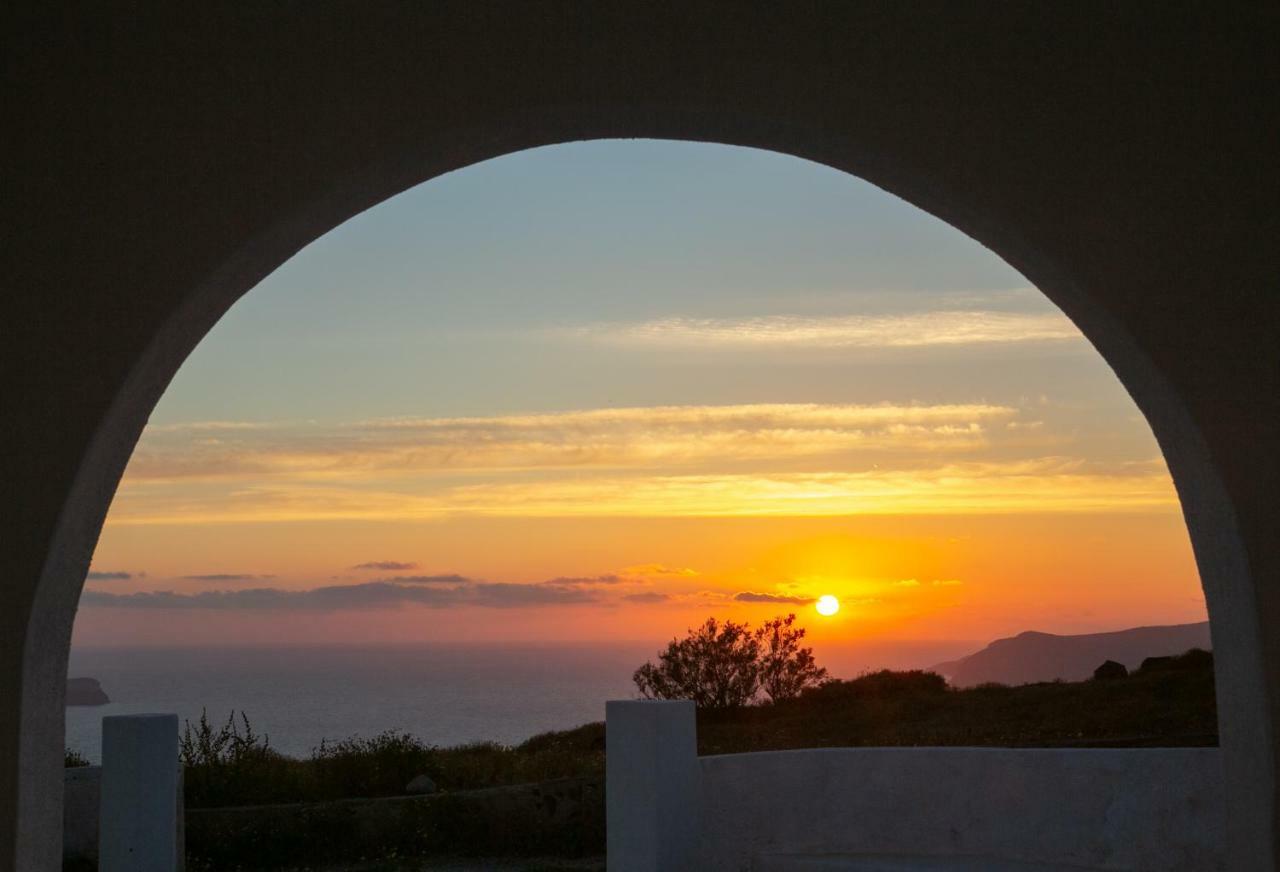 Caldera Sunset Villa Megalochori  Exterior foto