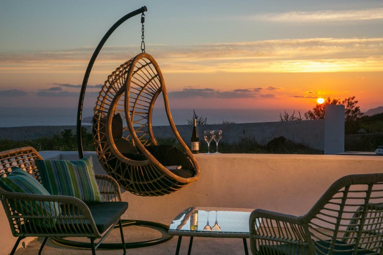 Caldera Sunset Villa Megalochori  Exterior foto