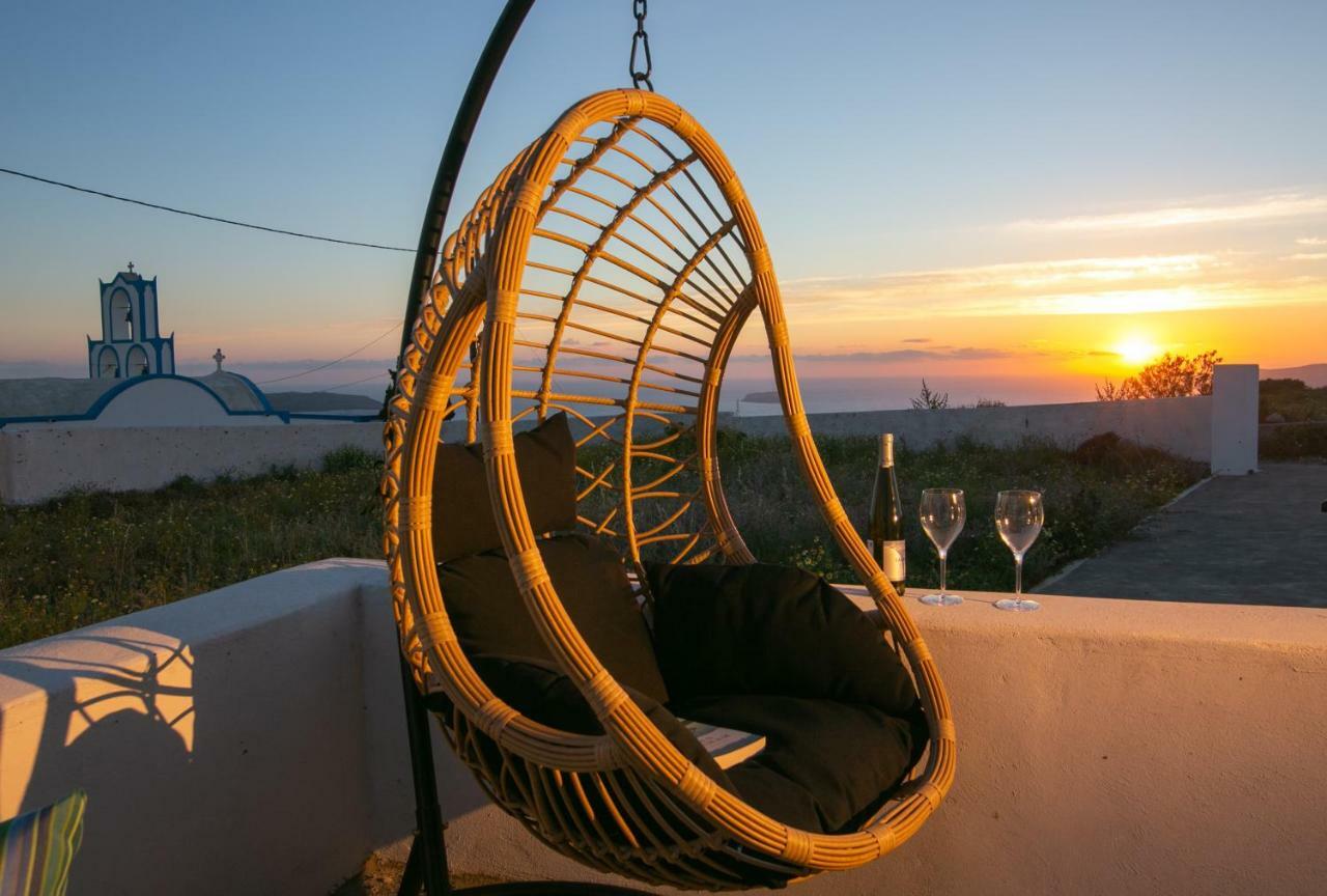 Caldera Sunset Villa Megalochori  Exterior foto
